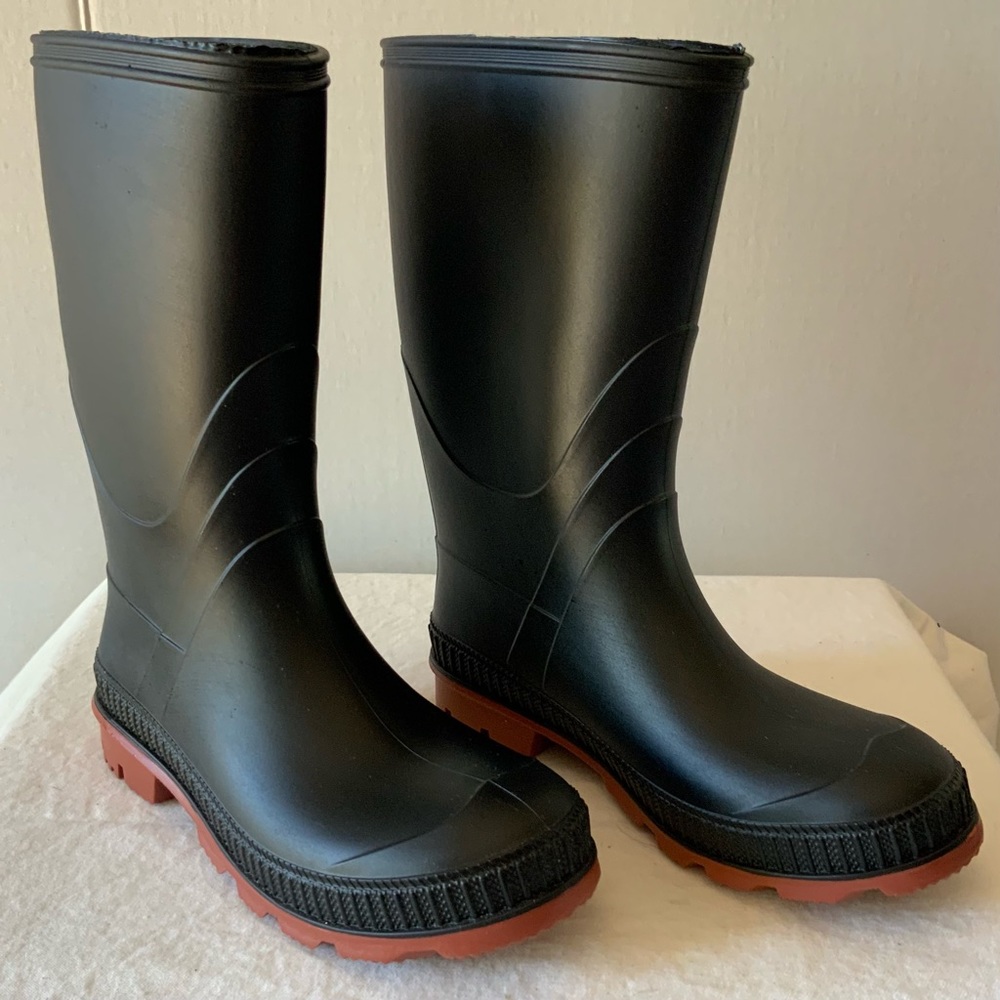 Wonder - Boy's Rain Boots Black Size 2